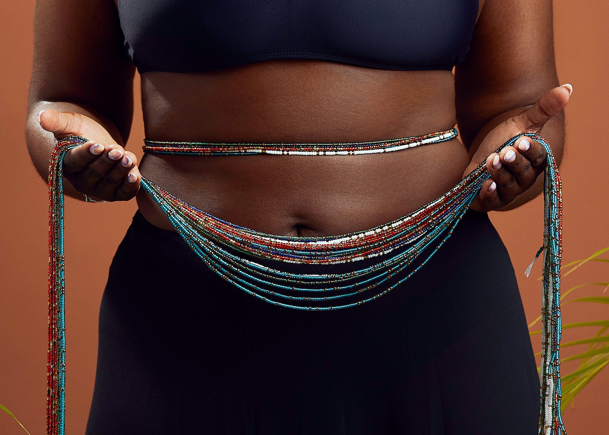 Kaiem Tie-On Waist Beads: Royal Collection